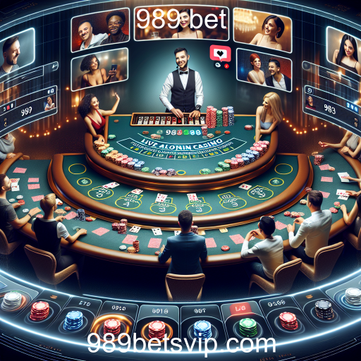 A Experiência do Cassino Ao Vivo na 989 bet